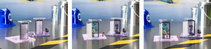 ドア型アクリルスタンドコースター