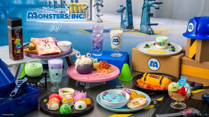 「モンスターズ・インク」OH MY CAFE メニュー