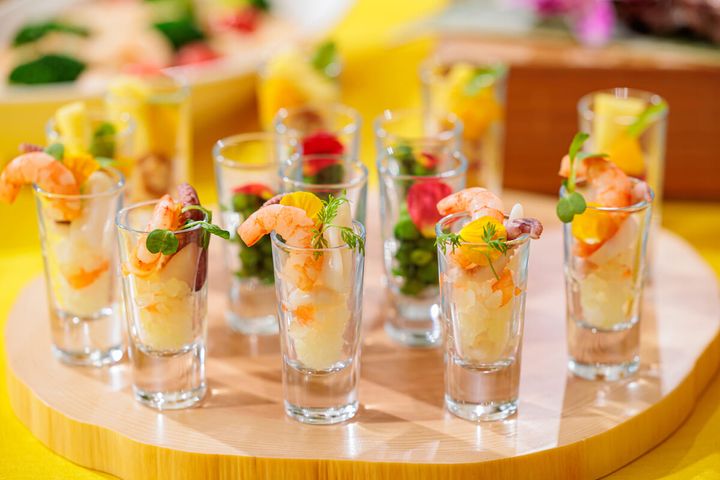 海の幸のロミロミ