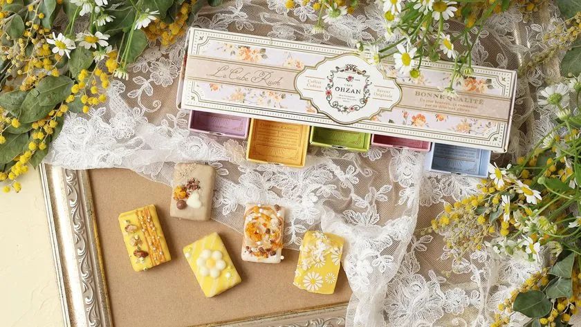 母の日限定の華やかな春ラスク！ CAFE OHZAN「母の日限定ラスクセット
