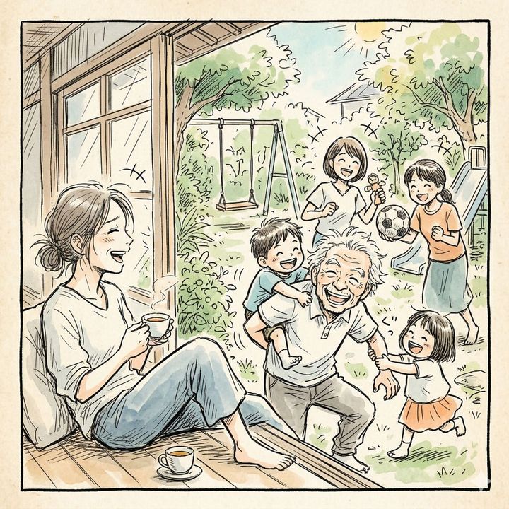 高齢の義両親との敷地内同居に疲弊する日々。唯一のオアシスである実家帰省中に「いつまでそっちに居座る気だ！」と義父から電話が