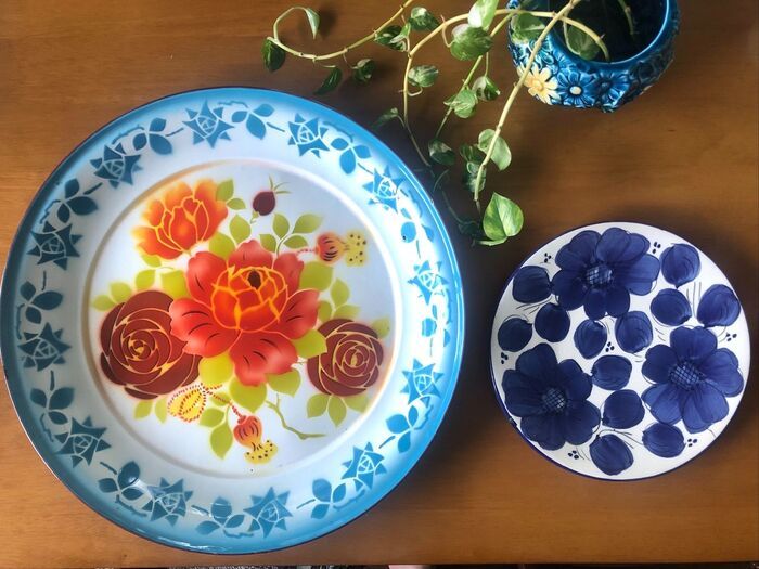 【ダイソー】鉢スタンドですが、鉢は置きません。家にあるもので素敵インテリアに大変身♡