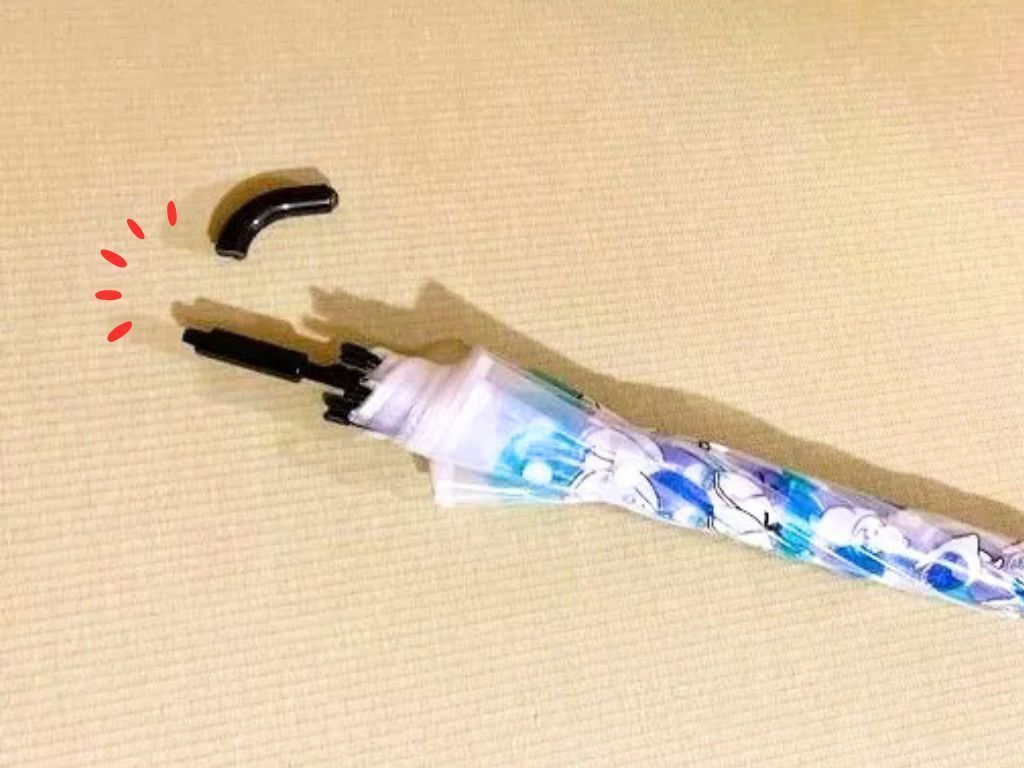 傘の持ち手が壊れた…→捨てるのちょっと待って！実はこんな方法でプチ