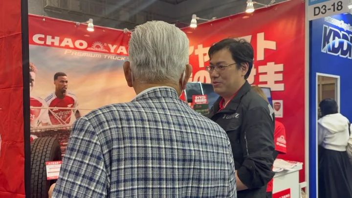 CHAOYANG JAPANの営業風景