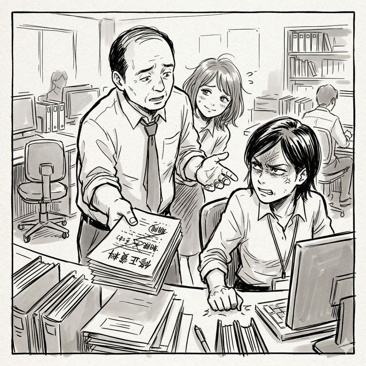 『媚びる後輩』と『骨抜き上司』の尻拭いはもう限界！冷徹な正論で反撃したら、職場が称賛に包まれた話