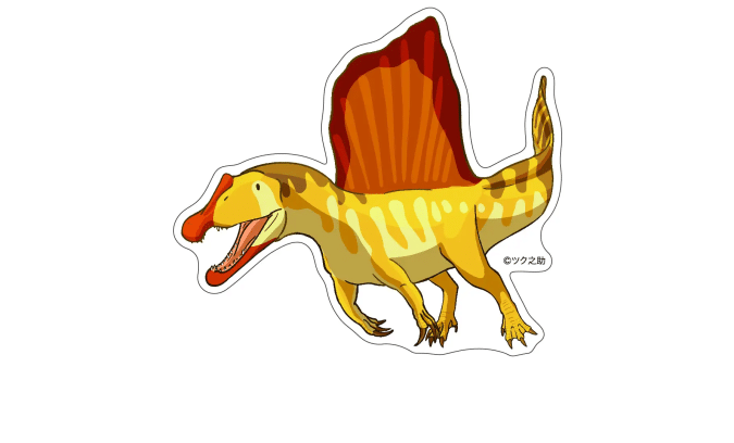 大恐竜展 ～「フクイ」から探る獣脚類の進化～ ステッカー