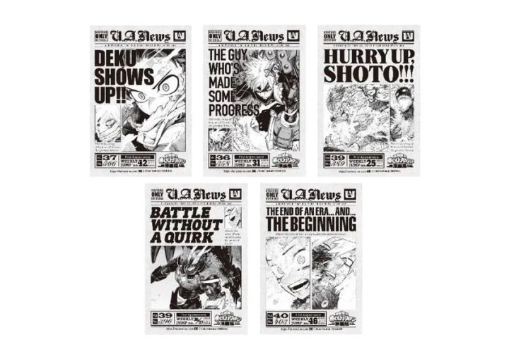 来場者特典 タブロイド風ステッカー