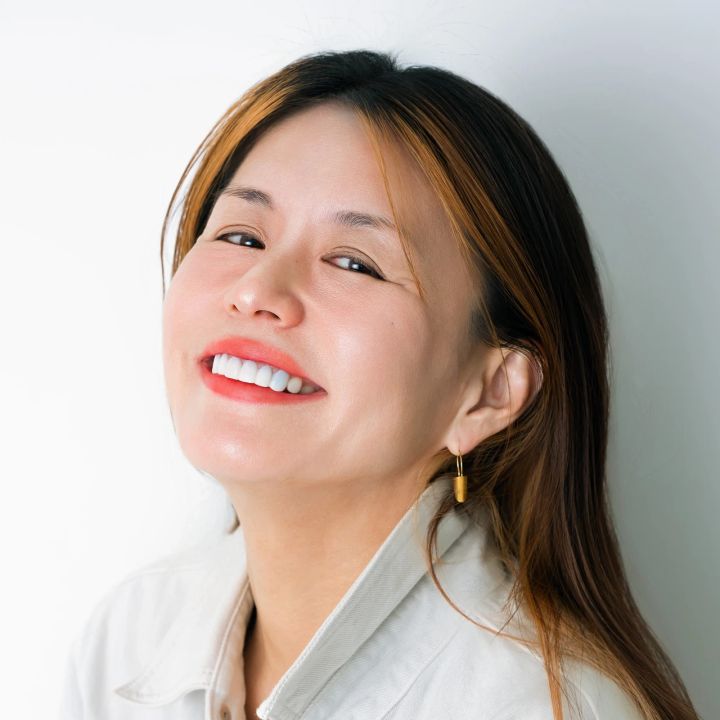 【イガリシノブさん×KATE「バウンシーチークシャドウ」】中顔面をキュッと短縮！ シン・骨格操作メイクHOW TO_9