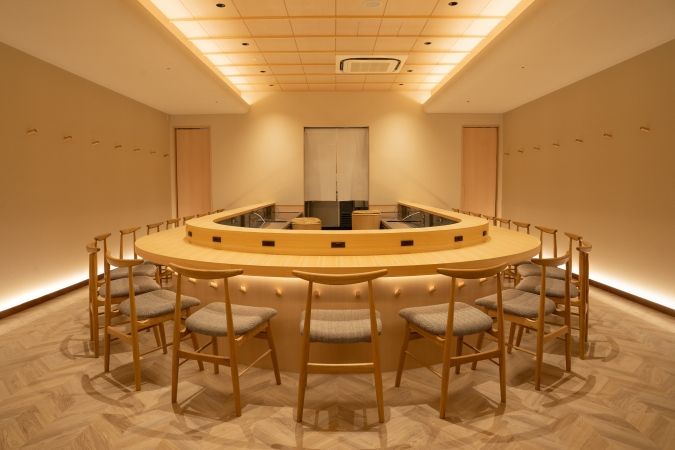 ニシムラ鮨 内装