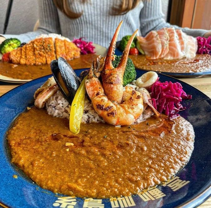 糸島咖喱堂＆SUN MARIA シーフードカレー