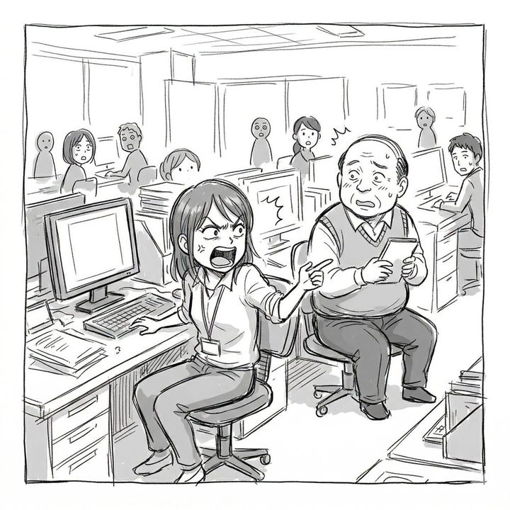 何でも聞いてくる職場の「かまってちゃんおじさん」に限界突破でブチギレた結果