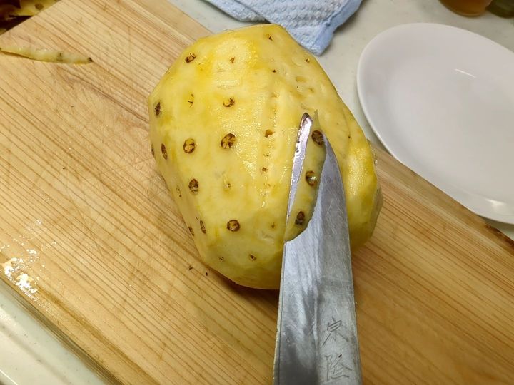 ポツポツをカット！