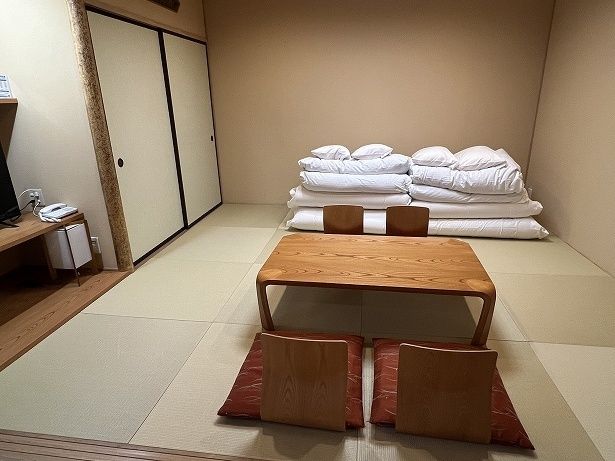 赤ちゃんがいるファミリーにも安心の和室