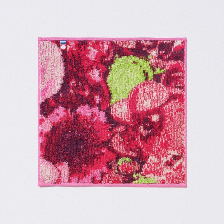 今治タオルのブラッシュブルーム／花柄