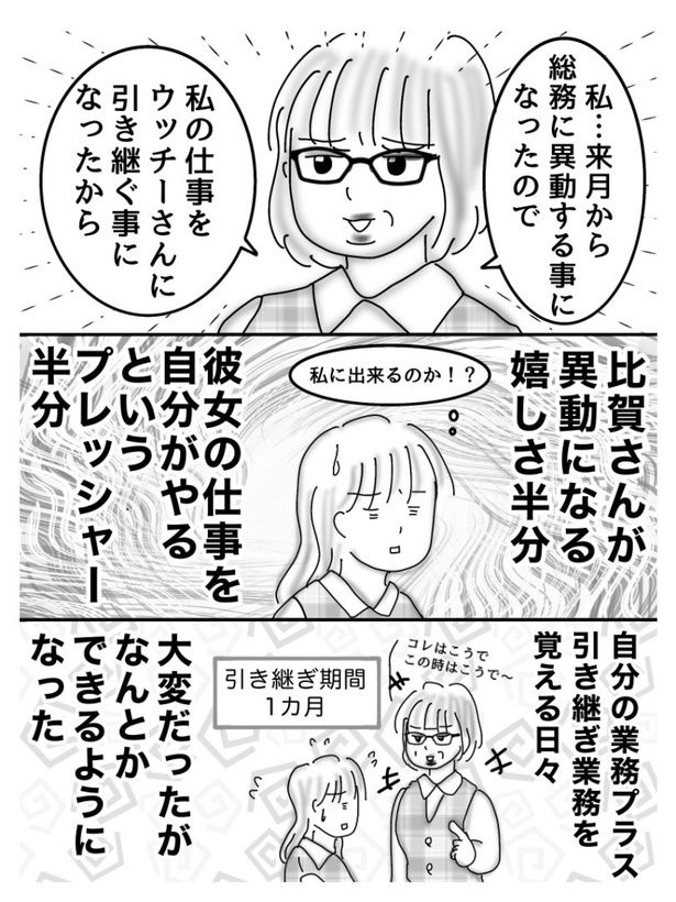 『お局様にリベンジを』08 画像提供：オムニウッチー(@omni_uttii821)