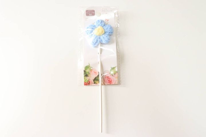 セリア MA-2133 ブーケ装飾用ピック ニットデイジー パッケージ