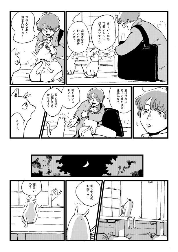 猫のかわいさの前では、細かいことは気にならない (C)しばたさびまる