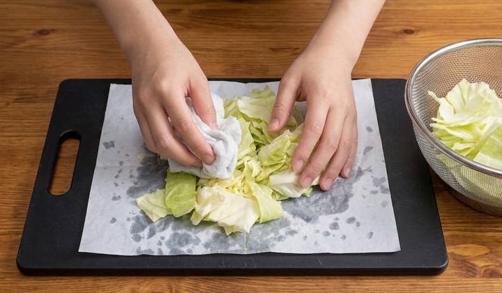 水気をしっかり拭き取る