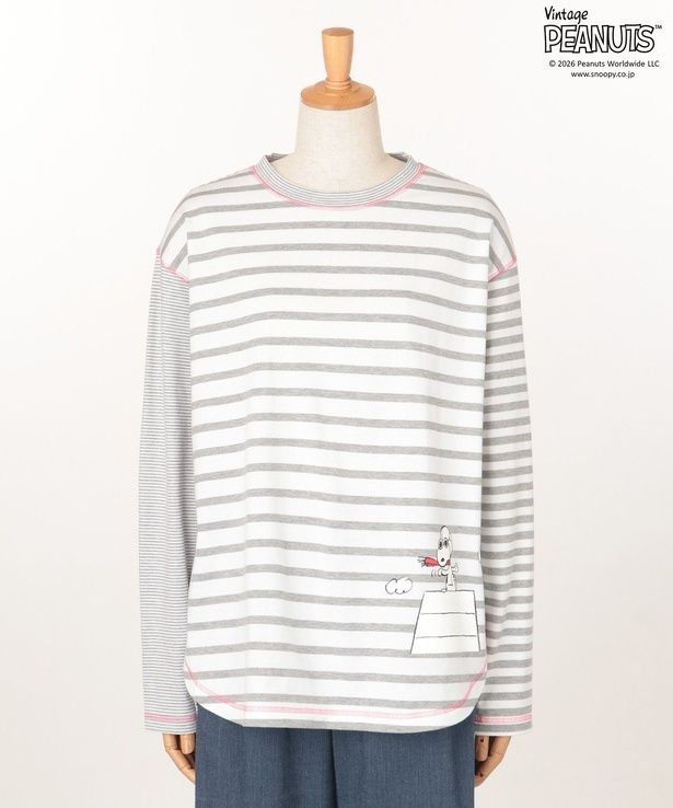 「ボーダーロンT(グレー)」(1万8700円)