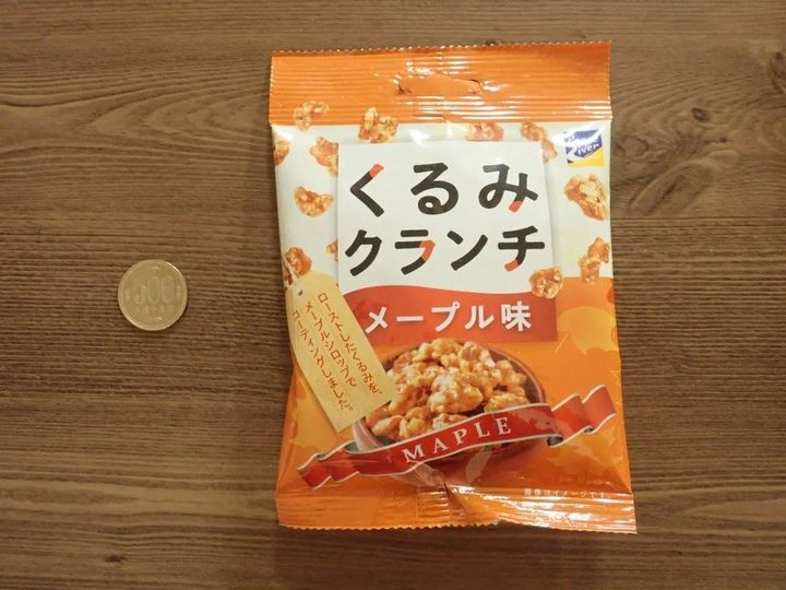 DAISO(ダイソー)：Fortune くるみクランチ メープル味