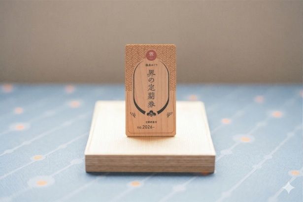 【写真】70歳以上の人限定の温泉サブスク商品「温泉めぐり 界の定期券2026」