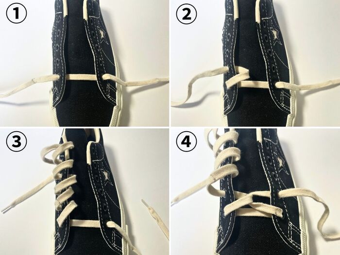 結び方をちょこっと変えるだけで「あら、おしゃれ♡」。今すぐマネしたいスニーカーの靴紐アレンジ3選！