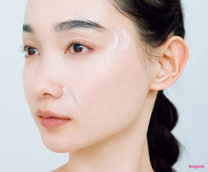 ヘア＆メイク 長井かおりさん監修 多幸感ベースメイク コンシーラーの入れる場所