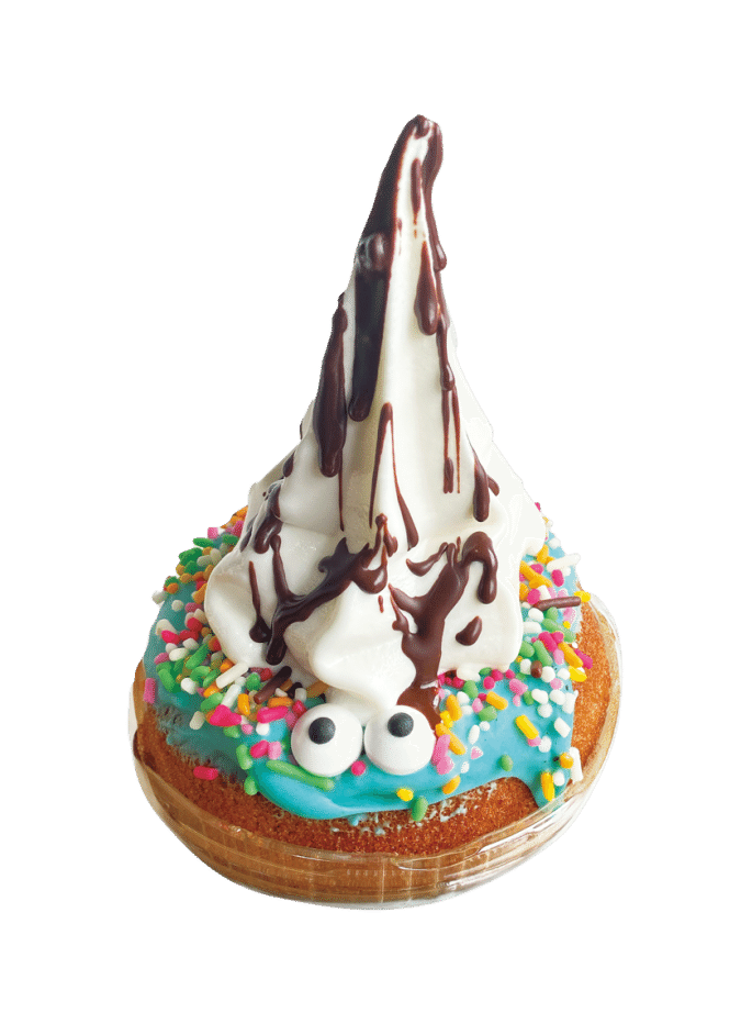 『Mick DOUGHNUTS（ミックドーナツ）』 『ドーナツソフト』（750円）