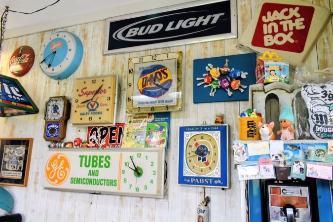 店内はアメリカンな雰囲気