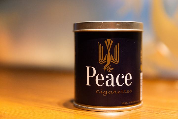 JT ポップアップショップ「Peace 80周年記念 Peaceful」銀座のバー「Ginza Bar L’aurora」で開催 ショートピース 両切りピース ピース（10本入り）