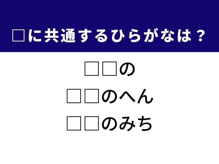 3つの言葉の空欄を埋めて、正しい日本語を完成させる脳トレクイズです。野生の生き物を指す言葉や、漢字の成り立ちに関わる部首の名前をヒントに、1分以内の正解を目指しましょう！