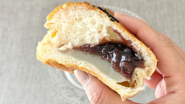 もちもち甘～い！【セブン】の新作あんぱんは幸せをもたらす贅沢パン