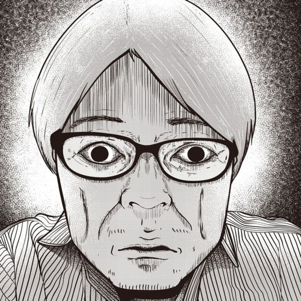 社長の取材に来たつもりが夜逃げを手伝わされ、こんな表情をした依頼者の夫に詰め寄られる羽目になるとは…。 画像提供：宮野シンイチさん