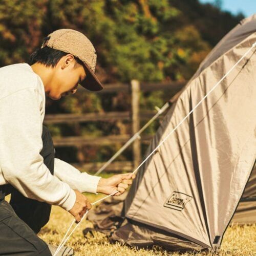【コールマン】ソロキャンプデビューはこれでOK！設営がラクすぎるテント＆焚き火・料理まで全部そろう神ギア