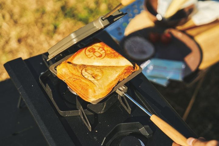 コールマンのソロキャンプでおススメのホットサンドイッチクッカー