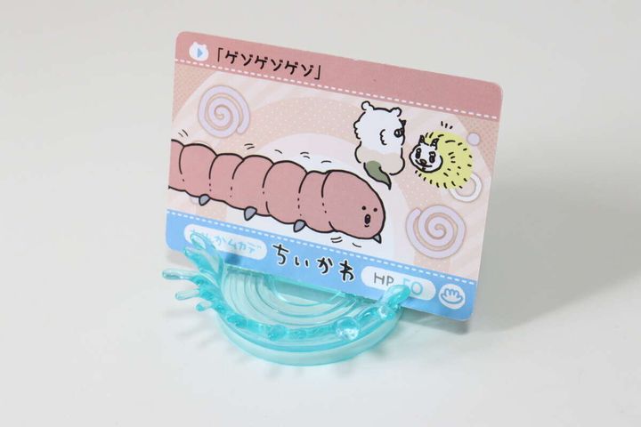 セリアの水面スタンドの使用例