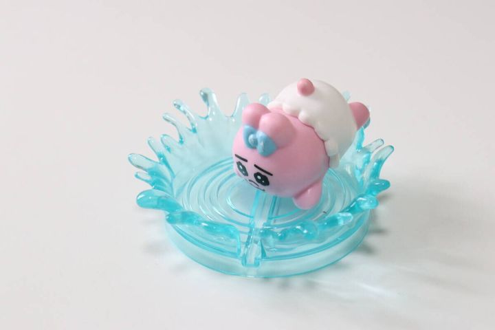 セリアの水面スタンドの使用例