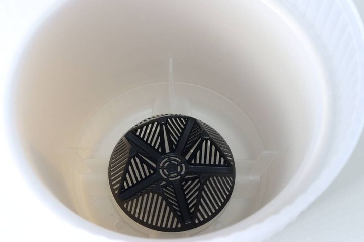 ダイソーの鉢底ネット8cmの使用例