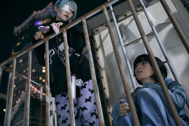 映画撮影時、森は新宿に泊まり込み、場の空気や気配までをも身体に染み込ませた役作りを行った [c]2026映画「炎上」製作委員会