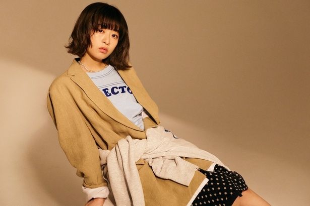 撮影を振り返り、当時の心境や作品の感想をありのままの言葉で語ってくれた森 撮影/河内彩