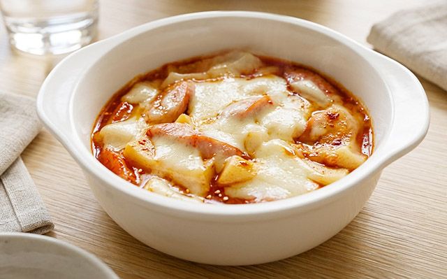 韓国気分™ヤンニョムソースx チーズトッポギ風