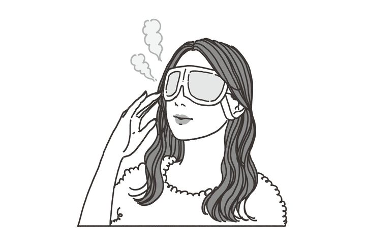 【スマホ老眼対策TIPS】1日2回、各5分以上目を温める