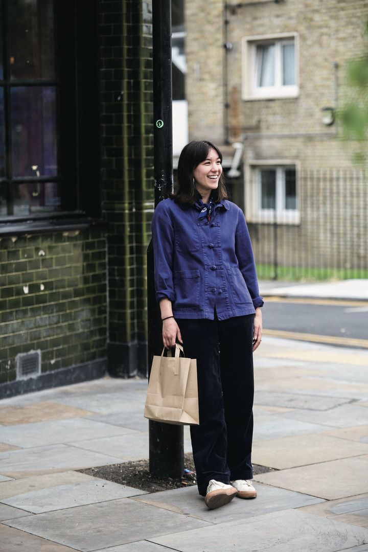 超使える！フレンチチャイナのジャケットを取り入れた春コーデ