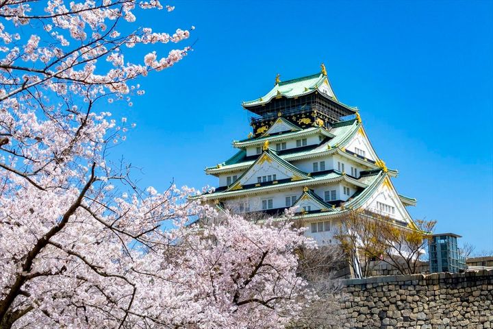 「2026年春のお城人気ランキングベスト30」3位の「大坂城」