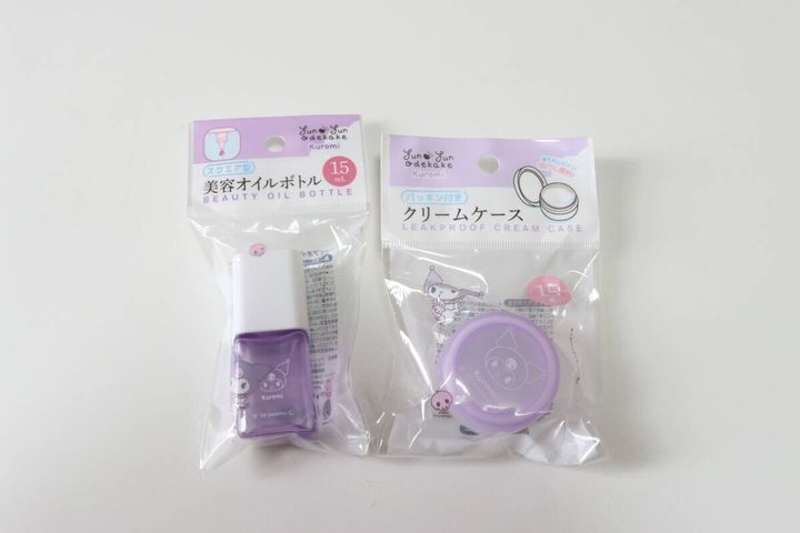 スクエアオイルボトル パッキン付きクリームケース 15g 1P パッケージ