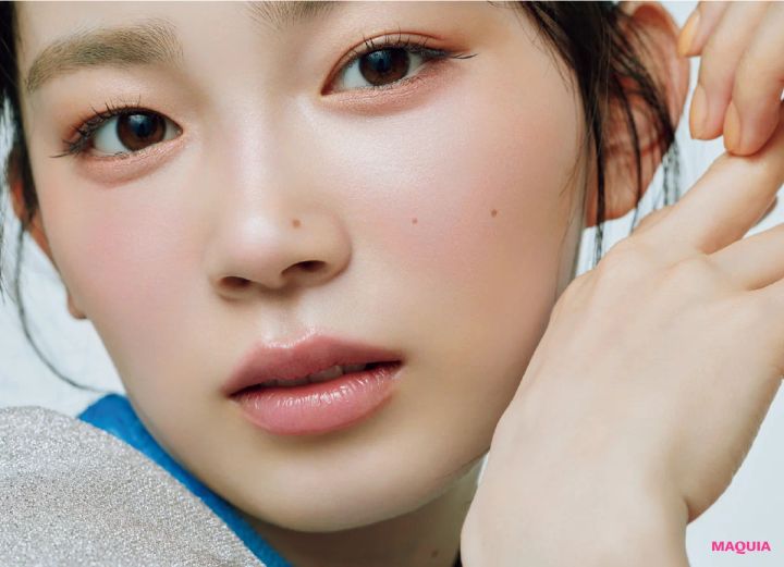 俳優 宮﨑 優さん × ヘア＆メイク 福岡玲衣さんの多幸感メイク ネオンなシアーリップでヘルシーに