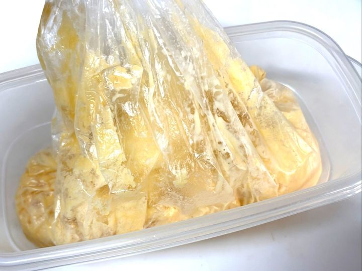 アイラップで手軽に朝ごはん！りんご入り蒸しケーキを作ってみた