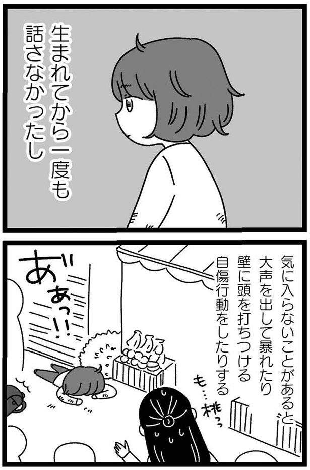 生まれてから一度も話さなかった （C）うみこ／飛鳥新社