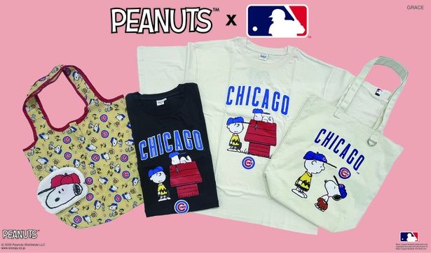 カブスデザイン。犬小屋の上のスヌーピーがポイント