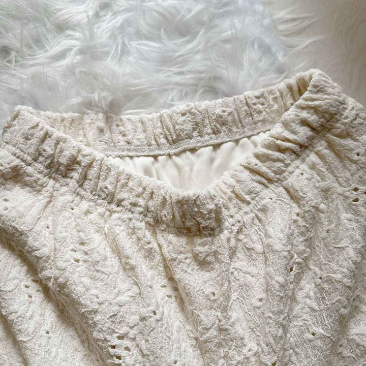 画像: ウエストゴムでリラックスした穿き心地